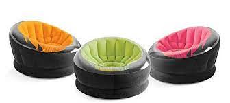 Now In Stock Intex Inflatable Empire Chair 44 X 43 X 27 Color May Vary 1 Pack Inflatable Sofa Inflatable Chair Camping Furniture