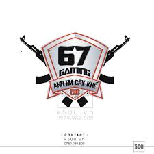 thiết kế logo 500k logo clan pubg 67 anh em cay khe thiết kế logo anh em ems