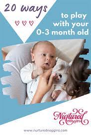 20 Ways To Play With Your Newborn 0 3 Month Old Nurtured Noggins