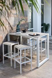 Voir plus d'idées sur le thème mange debout exterieur, palette bois, mobilier de salon. Salons Et Meubles De Balcon Notre Shopping Malin Marie Claire En 2021 Mobilier De Salon Mobilier Terrasse Tabouret Exterieur