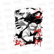 Jujutsu Kaisen Png Ready To Print Transparent Image Digital Etsy Digital Art Prints Print Png