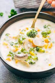 Homemade Creamy Vegetable Soup Is An Insanely Delicious Creamy Vegetable Soup Without Any Cream Of Vegetable Soup Vegetable Soup Recipes Broccoli Soup Recipes