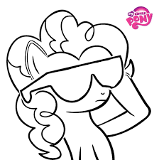 Pinkie guide pony by kna. Pinkie Pie Coloring Pages 80 Printable Coloring Pages