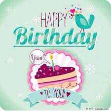 Alles gute zum geburtstag und ganz viel glück, lebe froh und genieße jeden augenblick. Happy Birthday Deine Christine