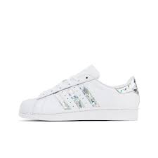 Adidas Superstar Junior F33889 Weiss Silber Glitzer Brooklyn Footwear X Fashion