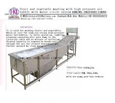 1x free bubble now l20b: Vegetable Fruits Washing Machine With Air Bubble Hawkiwel Industries Limited