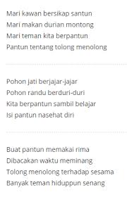 1 beberapa contoh pantun anak sekolah. Contoh Pantun Nasehat Tolong Menolong
