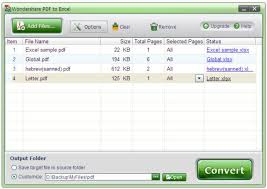 Pdf To Excel Converter Ug3 Pdf Converter Excel