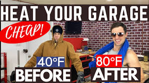 How to heat a garage. How To Heat Your Garage Or Workshop The Cheap And Easy Way Youtube