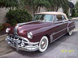 Gateway classic cars is proud to present this 1950 pontiac chieftain silver streak for sale at the milwaukee showroom. 1950 Pontiac Chieftain Deluxe Convertible Classic Cars Vintage Old Classic Cars American Classic Cars