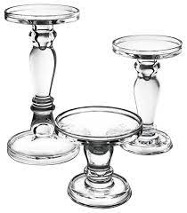 5 out of 5 stars (2,439) 2,439 reviews $ 22.80 free shipping favorite add to. 3 Piece Set Vintage Stem Glass Pillar Candle Holders H 5 8 And 11 Traditional Candleholders By Cys Excel Inc 136 99 Houzz