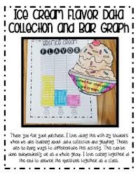 Data Collection Tally Chart Bar Graph Favorite Ice Cream Flavor