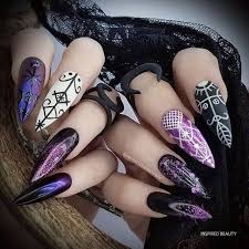 Trendy purple nail art designs you have to see. 20 Gorgeous Dark Purple Nails To Inspire Your Next Mani Inspired Beauty