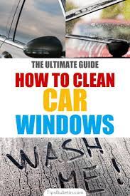 10 Quick Easy Ways To Clean Car Windows Cleaning Car Windows Homemade Glass Cleaner Car Cleaning