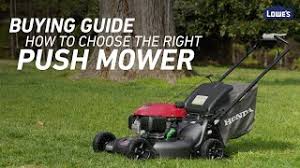 This one hold a charge and u can swap them out to finish my lawn hope to get another few years out. Push Lawn Mowers Lowe S Buyer S Guide Youtube