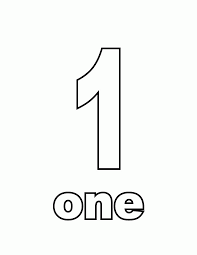 Parents may receive compensation when you click through and purchase from links contained on this website. Number 1 Coloring Pages 4 Jpg Coloring Home