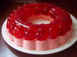 Raspberry Peach Jello Mold Jello Mold Recipes Peach Jello Jello Recipes
