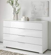 Ausstattung 3 türen 1 einlegeboden hinter den linken zwei türen 2 schubkästen. Staud Premium Moderne Kommode Glas Mit Schubladen 120 Cm Breit Mobelmeile24