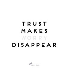 It's faith in the bad things rather than faith in god. Bible Verses About Trusting God And Not Worrying