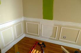 Crown molding is sometimes used to dress up the joint where wall meets ceiling, and various decorative trims, including chair rail interior trim types. Welcome To Heardmont Home Diy Wainscoting Dining Room Wainscoting