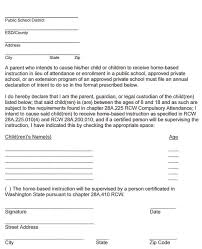 Letter Of Intent Adventures In Homeschooling