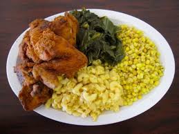 Then check out these 5 easy comfort food dinners. Soul Food Tonight Fried Chicken Mac And Cheese Greens Cornbread Corn And Sweet Potatoes Southern Recipes Soul Food Food Soul Food Dinner