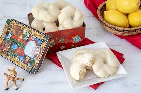 Refrigerate remaining dough while waiting for cookies to bake. Lemon Glazed Christmas Wreath Cookie Recipe Barbara Bakes