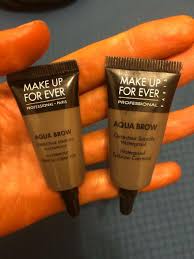 how to apply makeup forever eyebrow