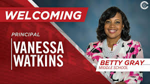 New Principal Profile: Dr. Vanessa Watkins, Betty Gray Middle School