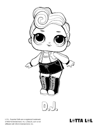 Lol surprise dolls coloring book pages compilation cosplay club with lil sisters. Pin On Anniversaire Lol