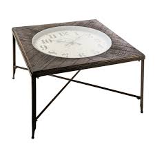 Découvrez un large choix de tables basse atmosphera : Table Basse Chrono Broc 92x92 Cm Atmosphera Createur D Interieur