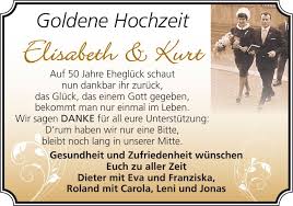 Elisabeth war bei einer hölzernen hochzeit. Grussanzeige Familienanzeigen Herzliche Anzeigen Idowa Markt