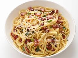 Resep Cara Membuat Masakan Spaghetti Carbonara Dengan Saus Enak Berikut Mudah Praktis Dan Sederhana Memasaknya Mari Food Network Pasta Carbonara Resep Pasta