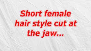 Short hair is made for the actress. Short Female Hair Style Cut At The Jaw Codycross Crossword Answer Youtube