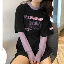 All tops long sleeve tops mesh tops mesh bodysuits. Whoosh Short Sleeve Embroidered T Shirt Long Sleeve Mesh Top Yesstyle