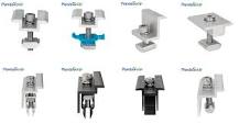 What is the role of mid clamp and end clamp in solar ...