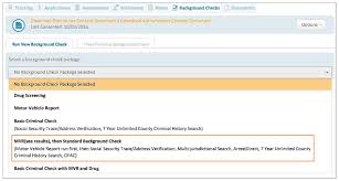 The third background check will be a full criminal record check and this does have scope to cause problems for some applicants. How Do I Use Cascading Background Checks With Sterling