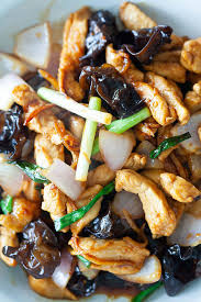 Fried yuba with black fungi. Ginger And Black Fungus Chicken Rasa Malaysia