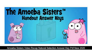 Amoeba Sisters Worksheet Answers Amoeba Sisters Video Recap Natural Selection Answer Key Pdf New 2020 In 2020 Worksheets Answers Sisters