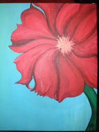 Flower Painting 1 By Melissa Durose Flower Painting Painting Canvas Painting