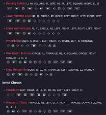 Maybe you would like to learn more about one of these? Gta 5 Cheats Full Cheat Codes List For Grand Theft Auto 5 On Ps4 Ps3 Gta Boom