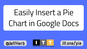 Easily Insert A Pie Chart Into A Google Doc Instructional