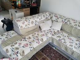 Don't ditch the couch, recover it! Buy Floral Printing Cloth Sofa Cover Plush Sectional Slipcovers Furniture Couch Covers Capa Sofa At Affordable Prices Price 52 Usd Free Shipping Real Reviews With Photos Joom