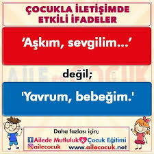 Cocukla Iletisimde Etkili Ifadeler Egitim Ebeveyn Olmak Iletisim