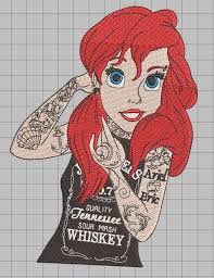 Punk Princess Machine Embroidery Design