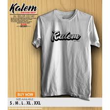 Jual baju kaos desain tulisan lontong sayur by kcsl jakarta. Desain Baju Tulisan Simple Desain Baju