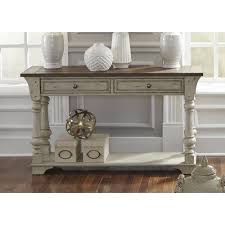 Rosecliff Heights Wrightsville Console Table White Sofa Table Liberty Furniture Sofa Table