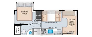 Overall this rv floor plan is a great choice for those who want to travel for extended periods of time and host the occasional guest. New Or Used Class C Motorhomes For Sale Camping World Rv Sales