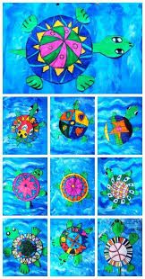 Tortugues Marines Plastiquem Background Marines Plastiquem Tortugues Albumart Tortugues Marine Kunst Klassenzimmer Kunst Fur Grundschuler Kunststunden