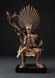 戦国武将フィギュア 豊臣秀吉 原画 正子公也 lion sculpture buddha statue statue